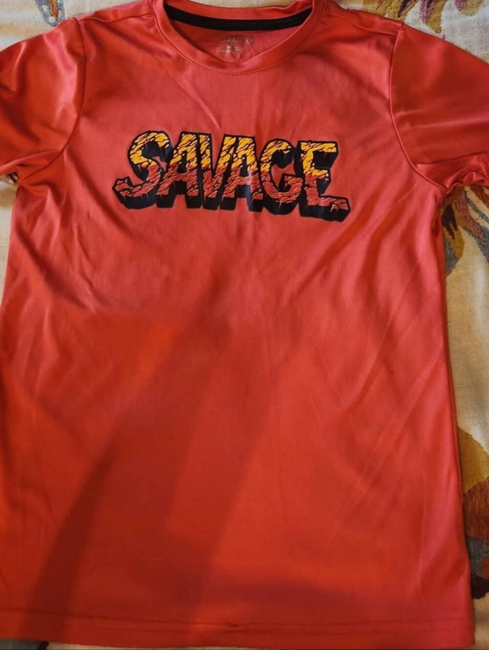 Kids Red Graphic Tee